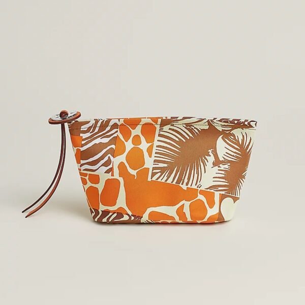 Hermès Silky 20 Pouch - "Wild" Motif - product view