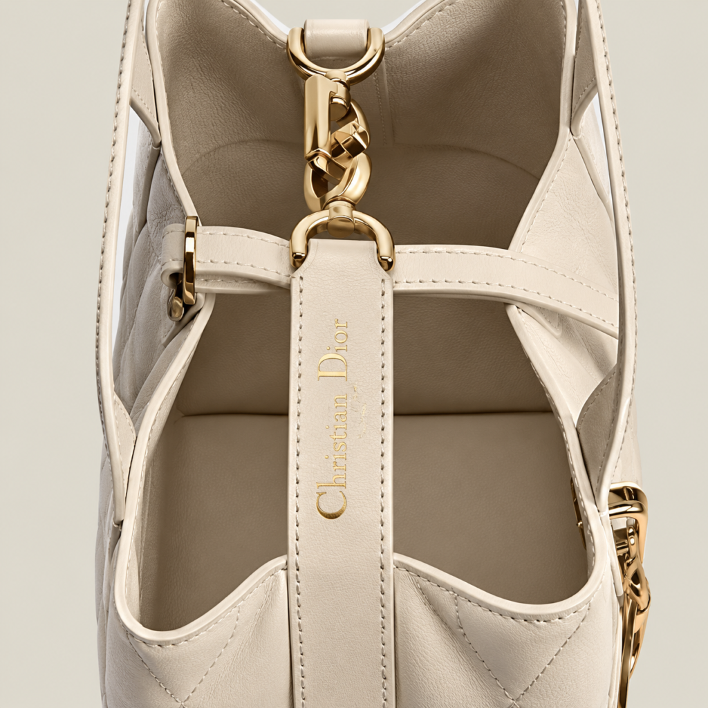 Small Dior Toujours Vertical Tote Bag